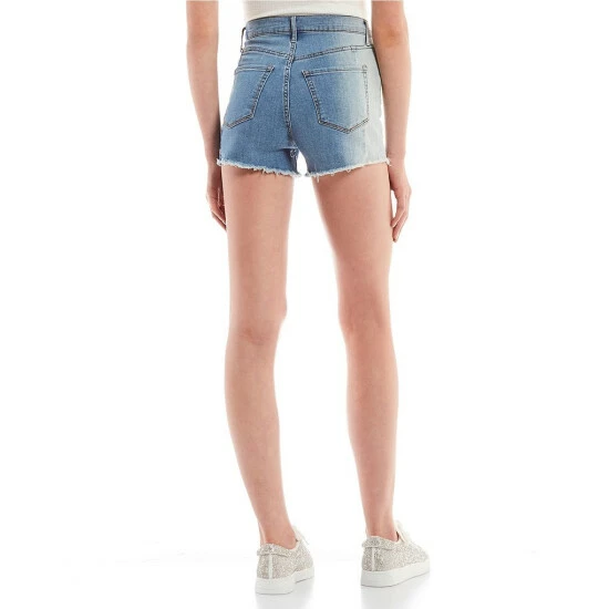 Best Sale โญ Jessica Simpson Infinite High Rise Frayed Hem Ombre Denim Shorts Born To Fly ๐ฅฐ 4 Best Sale โญ Jessica Simpson Infinite High Rise Frayed Hem Ombre Denim Shorts Born To Fly ๐ฅฐ - Image 2
