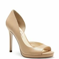 Top 10 โ Jessica Simpson Kimli Peep Toe D'Orsay Pumps Black ๐งจ