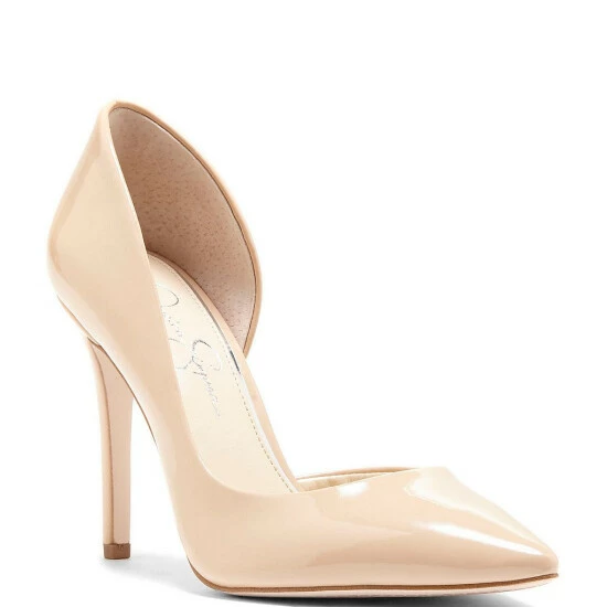 Cheapest ๐ Jessica Simpson Prizma Patent D'Orsay Pumps Sand Dune ๐ 10 Cheapest ๐ Jessica Simpson Prizma Patent D'Orsay Pumps Sand Dune ๐ - Image 8