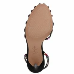 Wholesale 🌟 Jessica Simpson Jileta Rainbow Jewel Embellished Ankle Strap Stiletto 👗 Dress 🩴 Sandals Black/rainbow 👏 -Jessica Simpson shop unnamed file 246