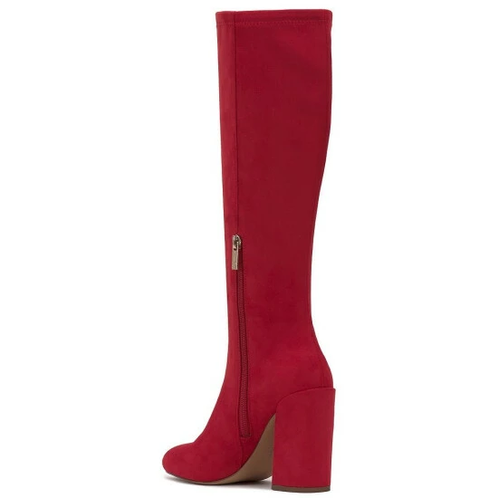 Buy 🥰 Jessica Simpson Benni Faux Suede Block Heel Tall 🥾 Boots Blue Hour 💯 6 Buy 🥰 Jessica Simpson Benni Faux Suede Block Heel Tall 🥾 Boots Blue Hour 💯 - Image 4