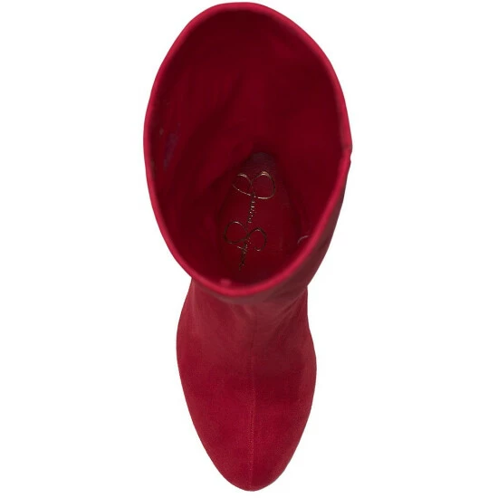 Buy 🥰 Jessica Simpson Benni Faux Suede Block Heel Tall 🥾 Boots Blue Hour 💯 8 Buy 🥰 Jessica Simpson Benni Faux Suede Block Heel Tall 🥾 Boots Blue Hour 💯 - Image 6