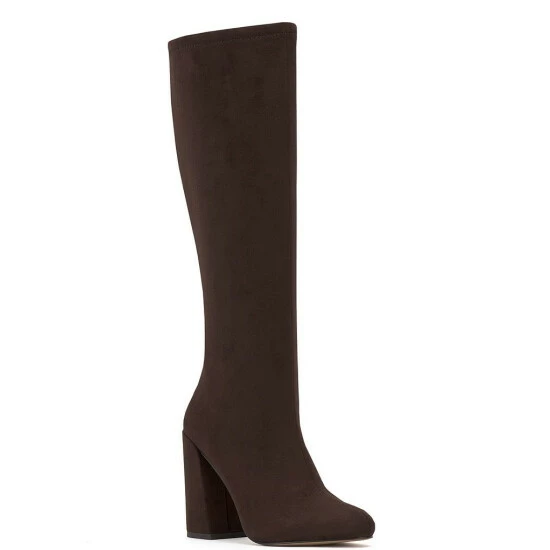 Buy 🥰 Jessica Simpson Benni Faux Suede Block Heel Tall 🥾 Boots Blue Hour 💯 13 Buy 🥰 Jessica Simpson Benni Faux Suede Block Heel Tall 🥾 Boots Blue Hour 💯 - Image 11