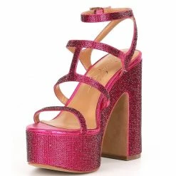 Top 10 🔔 Jessica Simpson Meitini Rhinestone Caged Platform 👗 Dress 🩴 Sandals Gem Green 👏 -Jessica Simpson shop unnamed file 270