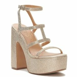 Top 10 🔔 Jessica Simpson Meitini Rhinestone Caged Platform 👗 Dress 🩴 Sandals Gem Green 👏 -Jessica Simpson shop unnamed file 275