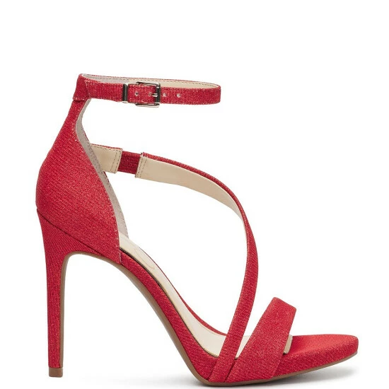 Budget ๐งจ Jessica Simpson Rayli Sparkle Fabric Ankle Strap Strappy ๐ Dress ๐ฉด Sandals Silver ๐ 4 Budget ๐งจ Jessica Simpson Rayli Sparkle Fabric Ankle Strap Strappy ๐ Dress ๐ฉด Sandals Silver ๐ - Image 2