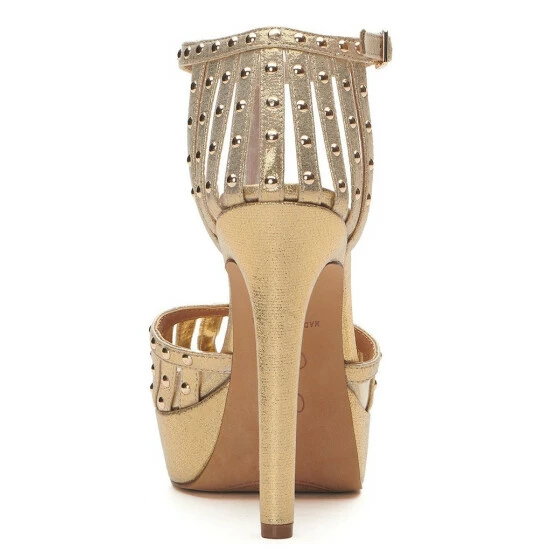 Flash Sale ๐งจ Jessica Simpson Bakir Metallic Studded T-Strap Platform Pumps Gold ๐ 5 Flash Sale ๐งจ Jessica Simpson Bakir Metallic Studded T-Strap Platform Pumps Gold ๐ - Image 3