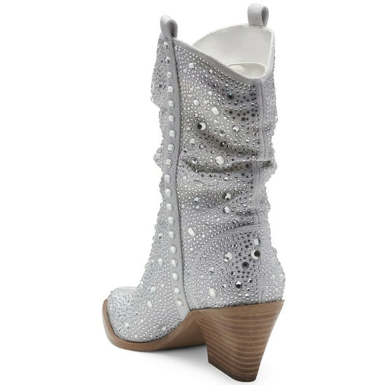 Deals ๐ฅฐ Jessica Simpson Zellya Rhinestone Embellishment Western ๐ฅพ Boots White ๐ 5 Deals ๐ฅฐ Jessica Simpson Zellya Rhinestone Embellishment Western ๐ฅพ Boots White ๐ - Image 4