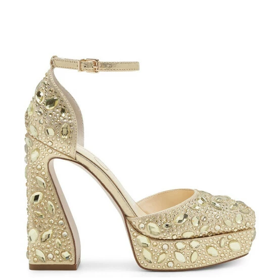 Best deal ๐ Jessica Simpson Dreama Jewel Embellished Platform Pumps Silver ๐ 4 Best deal ๐ Jessica Simpson Dreama Jewel Embellished Platform Pumps Silver ๐ - Image 2