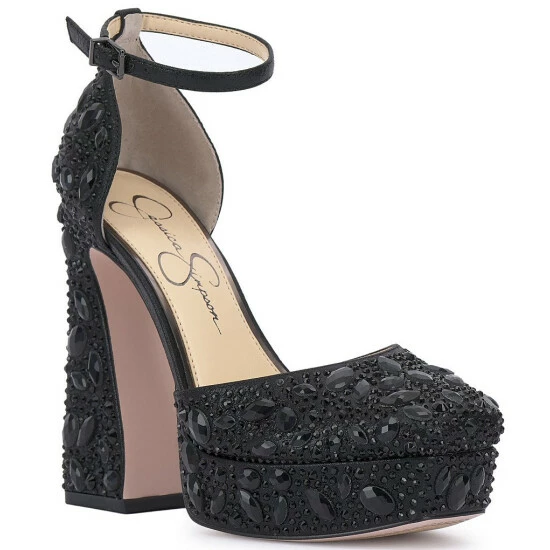Best deal ๐ Jessica Simpson Dreama Jewel Embellished Platform Pumps Silver ๐ 10 Best deal ๐ Jessica Simpson Dreama Jewel Embellished Platform Pumps Silver ๐ - Image 8