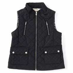 Wholesale 🔥 Jessica Simpson Big 👧 Girls 7-16 Sleeveless Quilted Vest 💄 Lipstick Red 😀