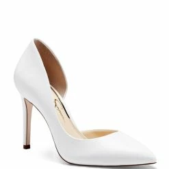 Buy 💯 Jessica Simpson Prizma Leather D'Orsay Pumps Black Leather 👍