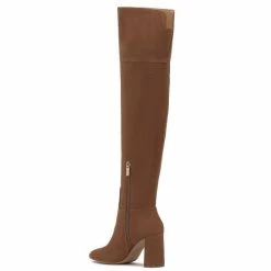 Coupon 👍 Jessica Simpson Akemi Faux Suede Over-the-Knee 🥾 Boots Tobacco 🔔 -Jessica Simpson shop unnamed file 360