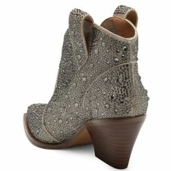 Best deal ⌛ Jessica Simpson Zadie Rhinestone Western Booties Black Glitter ✔️ -Jessica Simpson shop unnamed file 37