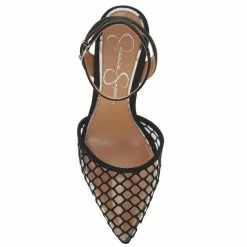 Best Sale 🎁 Jessica Simpson Pirrie2 Clear Point Toe Pumps Clear/black 😀 -Jessica Simpson shop unnamed file 370