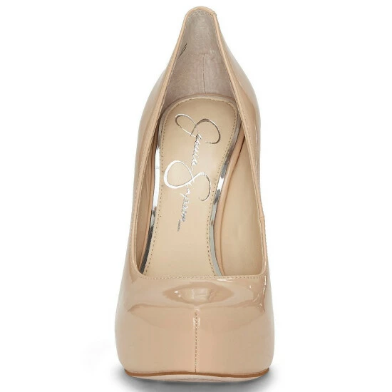 Budget 💯 Jessica Simpson Parisah Patent Platform Stiletto Pumps Sand Dune 😀 8 Budget 💯 Jessica Simpson Parisah Patent Platform Stiletto Pumps Sand Dune 😀 - Image 6