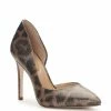 Brand new 🔔 Jessica Simpson Prizma8 Leopard Print D'Orsay Pumps Light Bronze 😀 -Jessica Simpson shop unnamed file 412
