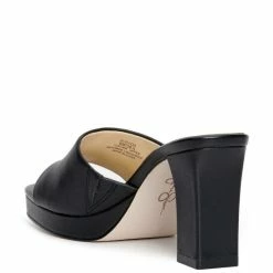 Wholesale ⭐ Jessica Simpson Elyzza Leather Platform 👗 Dress 🩴 Sandals Black 😀 -Jessica Simpson shop unnamed file 425