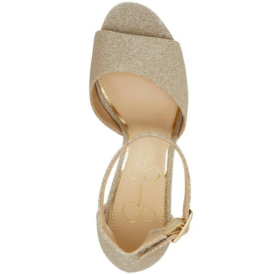Coupon 👏 Jessica Simpson Sherron Ankle Strap Block Heel 🩴 Sandals Champagne ⭐ 8 Coupon 👏 Jessica Simpson Sherron Ankle Strap Block Heel 🩴 Sandals Champagne ⭐ - Image 6