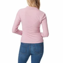 Best reviews of ⭐ Jessica Simpson Wren Long Sleeve Front Ruched Button Down Top Mauve Mist ⭐ -Jessica Simpson shop unnamed file 480