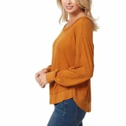 Cheapest 🎁 Jessica Simpson Poppy Scoop Neck Long Sleeve Textured Stripe Knit Rib-Trim Pullover Sweater Misty Rose ⭐ -Jessica Simpson shop unnamed file 511
