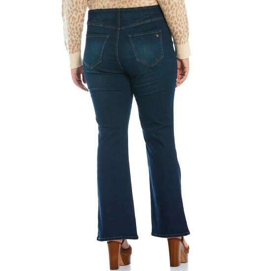 Brand new ๐ฏ Jessica Simpson Plus Size Stretch Pull-On Flare Leg ๐ Jeans Flawless ๐คฉ 4 Brand new ๐ฏ Jessica Simpson Plus Size Stretch Pull-On Flare Leg ๐ Jeans Flawless ๐คฉ - Image 2
