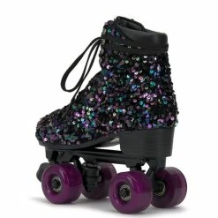 Best deal 💯 Jessica Simpson Rollstar Sequin Roller Skates Black Oiled Combo 😍 -Jessica Simpson shop unnamed file 528