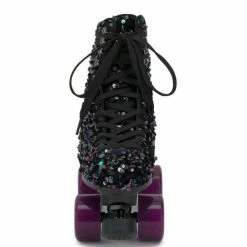 Best deal 💯 Jessica Simpson Rollstar Sequin Roller Skates Black Oiled Combo 😍 -Jessica Simpson shop unnamed file 529
