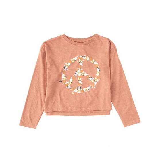 Best reviews of ๐งจ Jessica Simpson Big ๐ง Girls 7-16 Long Sleeve Graphic Tee Cinnamon โค๏ธ 4 Best reviews of ๐งจ Jessica Simpson Big ๐ง Girls 7-16 Long Sleeve Graphic Tee Cinnamon โค๏ธ - Image 2