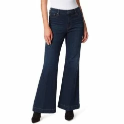 Outlet ❤️ Jessica Simpson True Love Wide Leg Denim Trousers Ditto 🎉