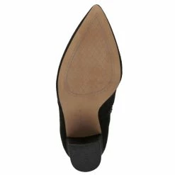 Top 10 😉 Jessica Simpson Hendria Faux Suede Block Heel Booties Black ❤️ -Jessica Simpson shop unnamed file 569