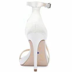 Wholesale 🔥 Jessica Simpson Bridal Collection Rayli2 Satin Stiletto 👗 Dress 🩴 Sandals White 💯 -Jessica Simpson shop unnamed file 577