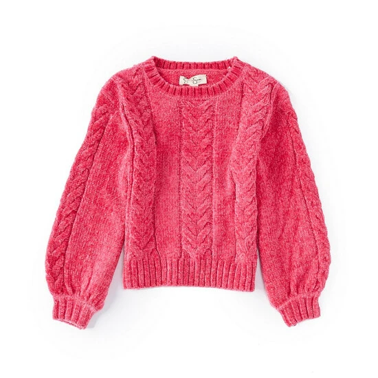 New ๐ฅ Jessica Simpson Little ๐ง Girls 4-6X Crew Cable Sweater Red โค๏ธ 5 New ๐ฅ Jessica Simpson Little ๐ง Girls 4-6X Crew Cable Sweater Red โค๏ธ - Image 3