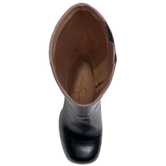 Brand new ๐ฏ Jessica Simpson Samah Croc-Embossed Platform Tall ๐ฅพ Boots Black ๐ 8 Brand new ๐ฏ Jessica Simpson Samah Croc-Embossed Platform Tall ๐ฅพ Boots Black ๐ - Image 6