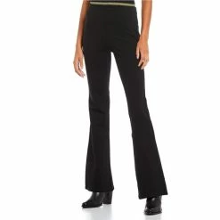 Discount 🌟 Jessica Simpson Flare Leg Ponte Pants Black 🔔