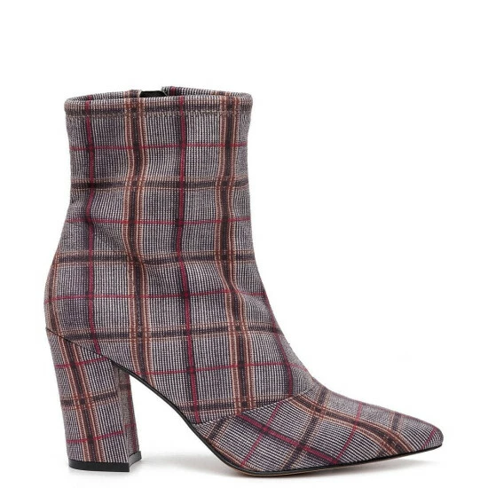 Deals ๐ Jessica Simpson Hendria Plaid Print Block Heel Booties Black/white โจ 4 Deals ๐ Jessica Simpson Hendria Plaid Print Block Heel Booties Black/white โจ - Image 2