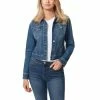 Best deal 🎉 Jessica Simpson Pixie Long Sleeve Classic Denim Jacket Mercer ✔️ -Jessica Simpson shop unnamed file 745