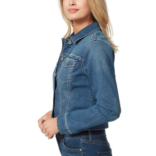 Best deal ๐ Jessica Simpson Pixie Long Sleeve Classic Denim Jacket Mercer โ๏ธ 4 Best deal ๐ Jessica Simpson Pixie Long Sleeve Classic Denim Jacket Mercer โ๏ธ - Image 2