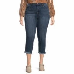 Hot Sale 💯 Jessica Simpson Plus Size Mika Boyfriend 👖 Jeans Wright/wright ⭐
