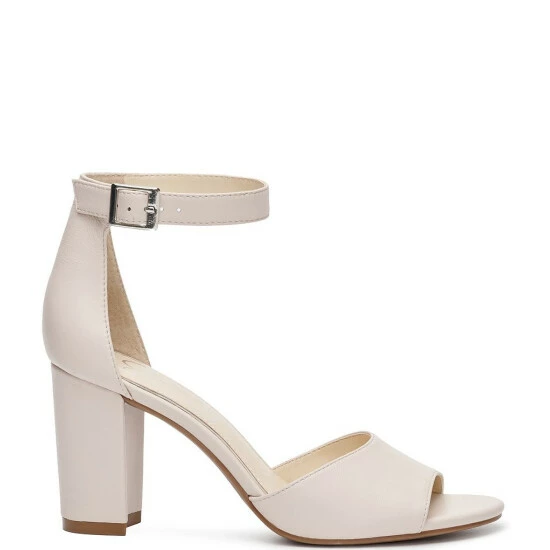 Cheap β¨ Jessica Simpson Sherron Leather Ankle Strap Block Heel π©΄ Sandals Chalk π 4 Cheap β¨ Jessica Simpson Sherron Leather Ankle Strap Block Heel π©΄ Sandals Chalk π - Image 2