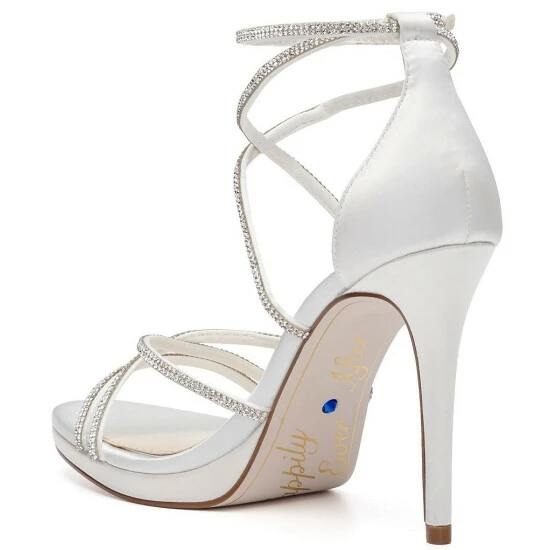 Discount โ๏ธ Jessica Simpson Bridal Collection Jaeya Strappy ๐ Dress ๐ฉด Sandals White ๐ 6 Discount โ๏ธ Jessica Simpson Bridal Collection Jaeya Strappy ๐ Dress ๐ฉด Sandals White ๐ - Image 4