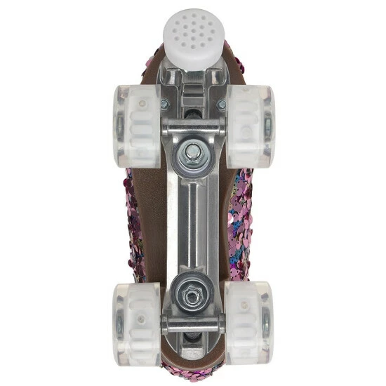 Brand new ⌛ Jessica Simpson Rollstar Rose Sequin Light Up Roller Skates Rose Gold/multi 🤩 9 Brand new ⌛ Jessica Simpson Rollstar Rose Sequin Light Up Roller Skates Rose Gold/multi 🤩 - Image 7