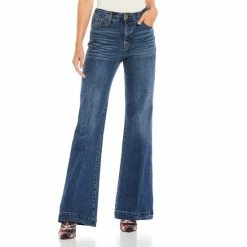 Discount 🤩 Jessica Simpson True Love Wide Leg 👖 Jeans Medium Blue 🎉