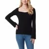 Deals 👏 Jessica Simpson Calisata Sweetheart Neck Long Bell Sleeve Sweater Infinitey 👏