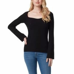 Deals 👏 Jessica Simpson Calisata Sweetheart Neck Long Bell Sleeve Sweater Infinitey 👏