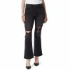 Deals ✔️ Jessica Simpson Flirt High Rise Distressed Ankle Straight Bootcut 👖 Jeans Night Train 🔥