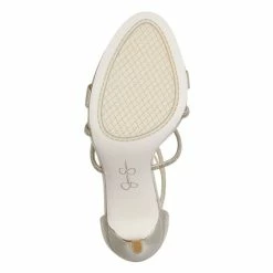 Best deal 🤩 Jessica Simpson Josy Rhinestone Knot Strappy 👗 Dress 🩴 Sandals Champagne 🔥 -Jessica Simpson shop unnamed file 98