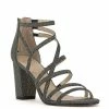 Outlet ⭐ Jessica Simpson Stassey Embossed Strappy Block Heel 👗 Dress 🩴 Sandals Black/white 🛒 -Jessica Simpson shop unnamed file 997