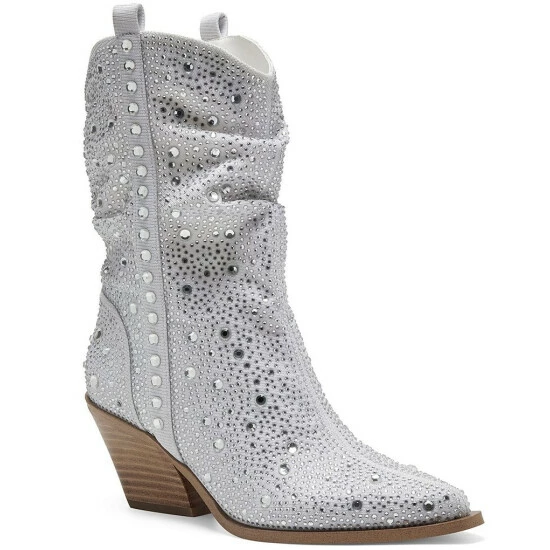 Deals ๐ฅฐ Jessica Simpson Zellya Rhinestone Embellishment Western ๐ฅพ Boots White ๐ 2 Deals ๐ฅฐ Jessica Simpson Zellya Rhinestone Embellishment Western ๐ฅพ Boots White ๐
